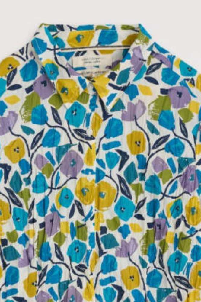 Seasalt Cornwall Larissa Shirt Zennor Blooms Chalk - La Vie en Rose Damesmode