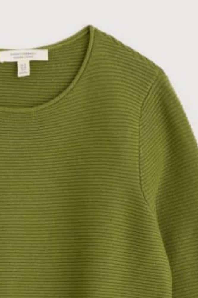 Seasalt Cornwall Makers Cotton Jumper Dark Citron - La Vie en Rose Damesmode