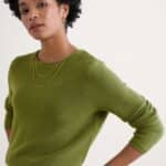 Seasalt Cornwall Makers Cotton Jumper Dark Citron - La Vie en Rose Damesmode