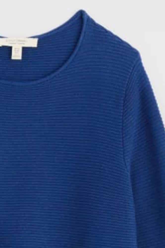 Seasalt Cornwall Makers Cotton Jumper Washed Marine - La Vie en Rose Damesmode