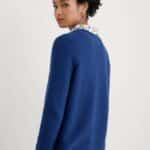 Seasalt Cornwall Makers Cotton Jumper Washed Marine - La Vie en Rose Damesmode