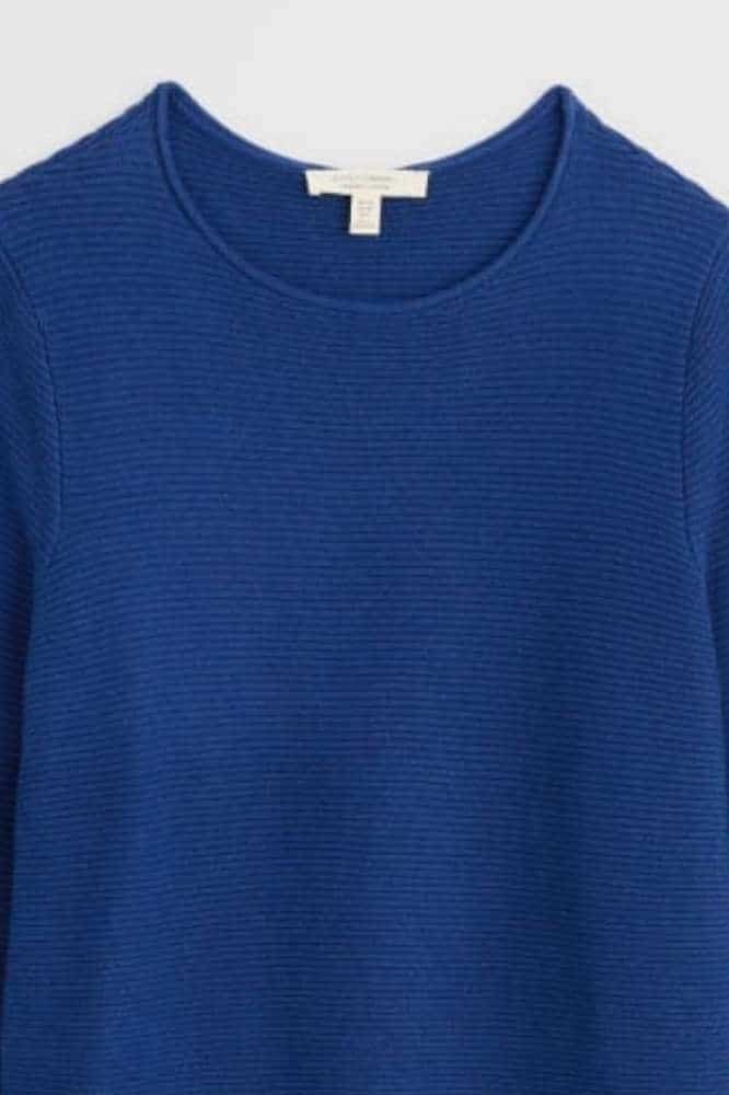 Seasalt Cornwall Makers Cotton Jumper Washed Marine - La Vie en Rose Damesmode