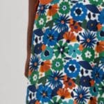 Seasalt Cornwall Rose Skirt Knee Screenprint Floral Chalk - La Vie en Rose Damesmode