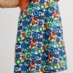 Seasalt Cornwall Rose Skirt Knee Screenprint Floral Chalk - La Vie en Rose Damesmode