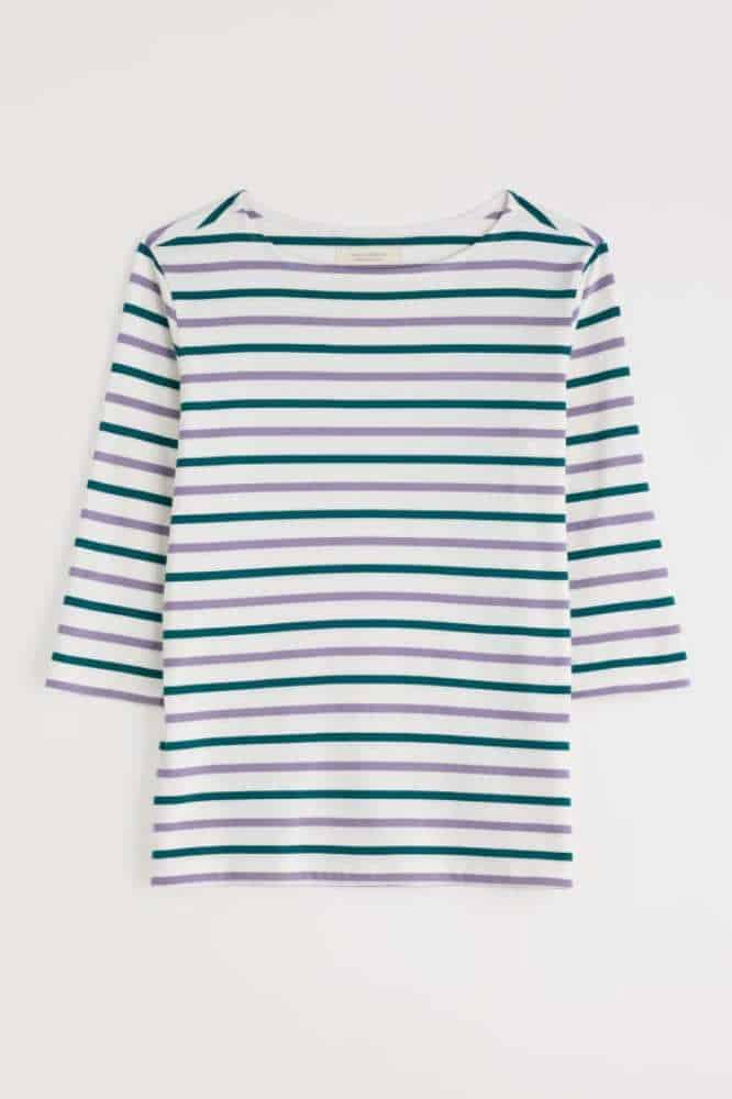 Seasalt Cornwall Sailor Top Duet Breton Echium - La Vie en Rose Damesmode