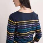 Seasalt Cornwall Sailor Top Falmouth Tri Shore Maritime Gorse - La Vie en Rose Damesmode