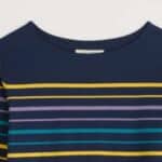 Seasalt Cornwall Sailor Top Falmouth Tri Shore Maritime Gorse - La Vie en Rose Damesmode