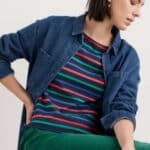 Seasalt Cornwall Sailor Top Tri Breton MAritime Glade - La Vie en Rose Damesmode