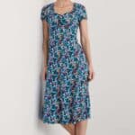 Seasalt Cornwall Secret Cove Dress Spring Geraniums Maritime - La Vie en Rose Damesmode