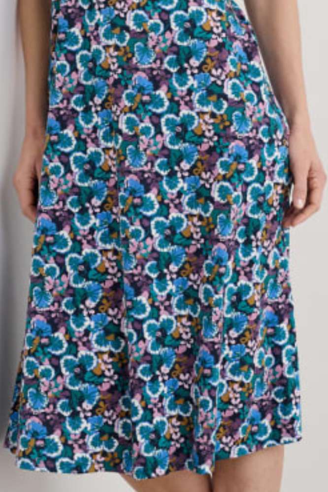 Seasalt Cornwall Secret Cove Dress Spring Geraniums Maritime - La Vie en Rose Damesmode
