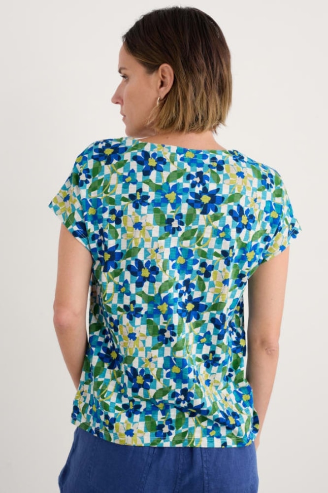 Seasalt Cornwall Studio Glass Top Picnic Floral Chalk - La Vie en Rose Damesmode