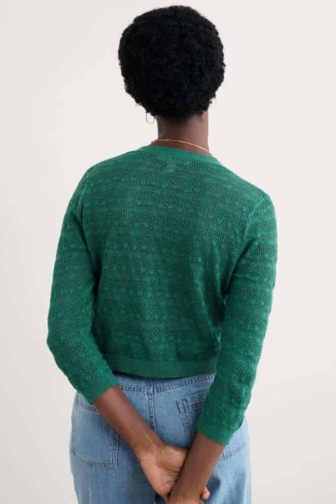 Seasalt Cornwall Sweet Day Cardigan Pine Shoots- La Vie en Rose Damesmode