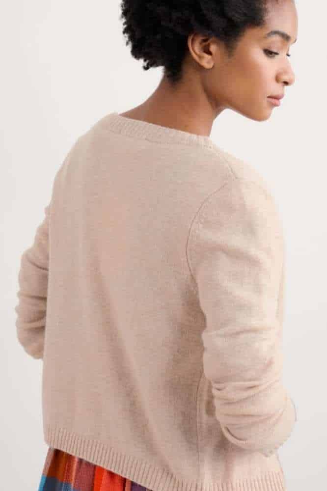 Seasalt Cornwall Tern Tide Cardigan Almond - La Vie en Rose Damesmode