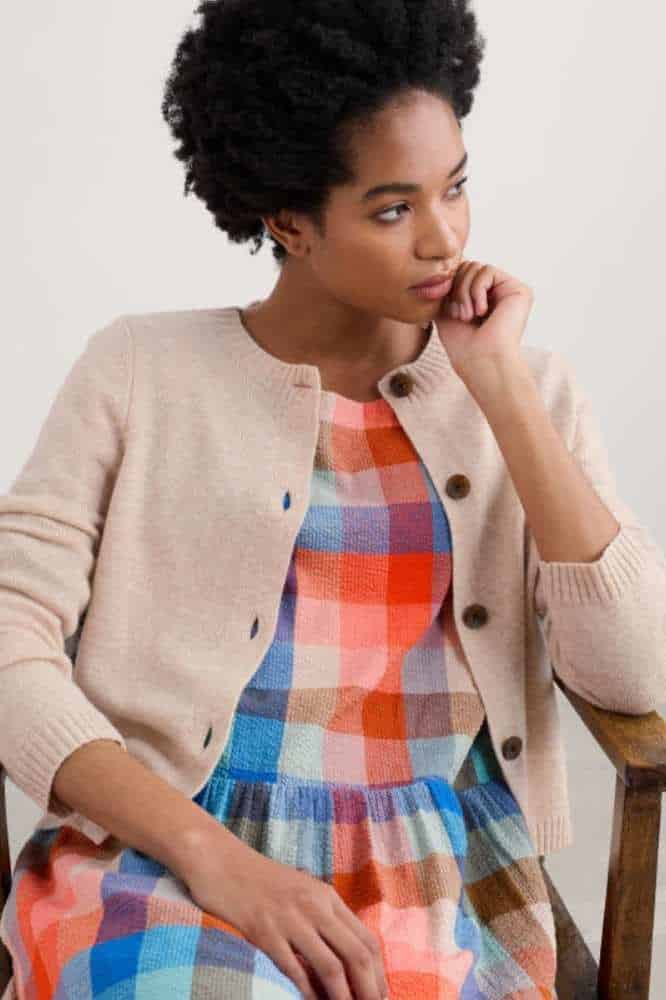 Seasalt Cornwall Tern Tide Cardigan Almond - La Vie en Rose Damesmode