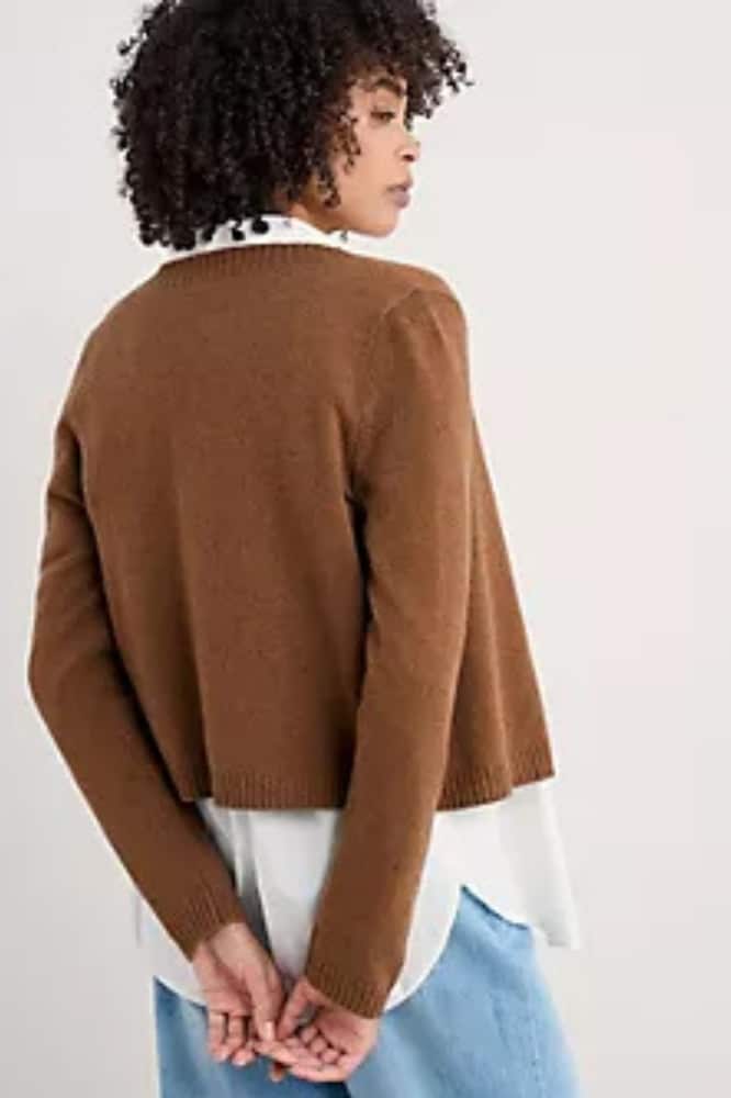 Seasalt Cornwall Tern Tide Cardigan Toffee - La Vie en Rose Damesmode