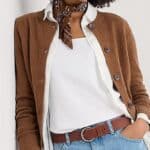 Seasalt Cornwall Tern Tide Cardigan Toffee - La Vie en Rose Damesmode