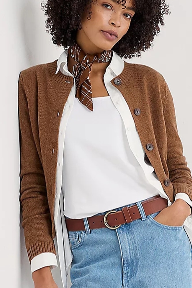 Seasalt Cornwall Tern Tide Cardigan Toffee - La Vie en Rose Damesmode