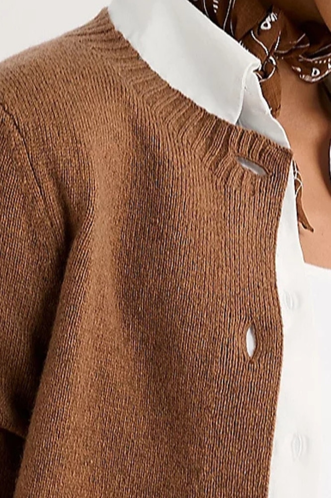 Seasalt Cornwall Tern Tide Cardigan Toffee - La Vie en Rose Damesmode