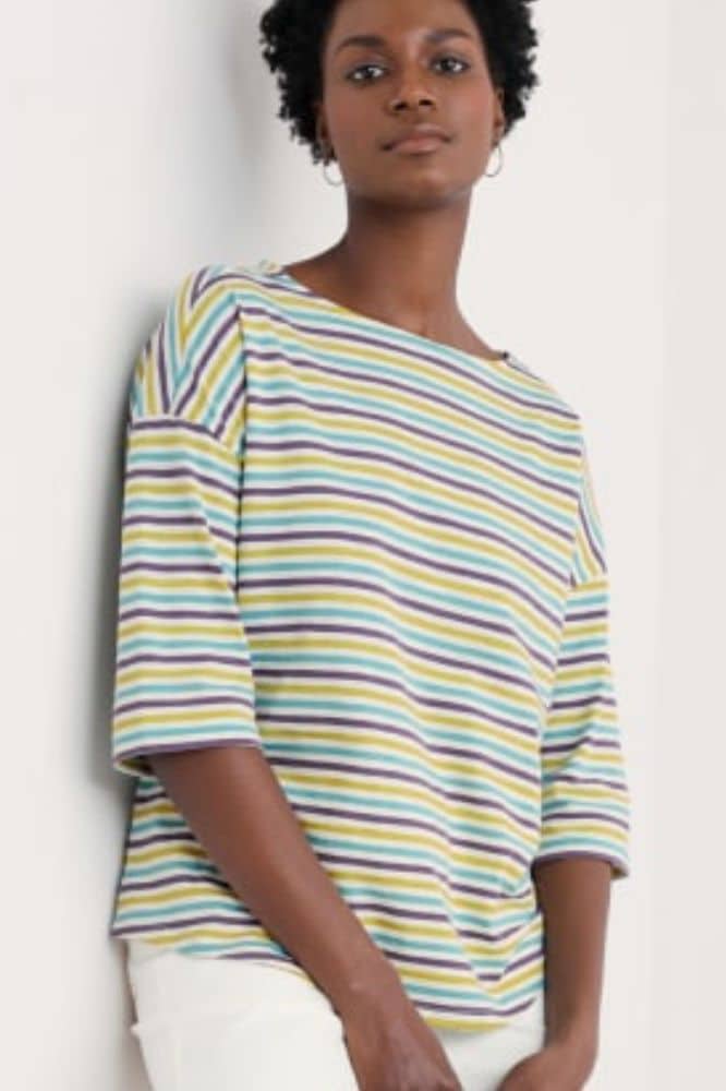 Seasalt Cornwall Tremayne Quay Top Pellitras Seashore - La Vie en Rose Damesmode