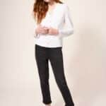 White Stuff Annie Jersey Shirt Brilliant White - La Vie en Rose Damesmode