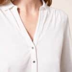White Stuff Annie Jersey Shirt Brilliant White - La Vie en Rose Damesmode