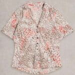 White Stuff Annie Jersey Shirt Grey Print - La Vie en Rose Damesmode