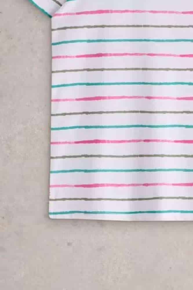 White Stuff Charlotte Cardi Navy Multi- La Vie en Rose Damesmode