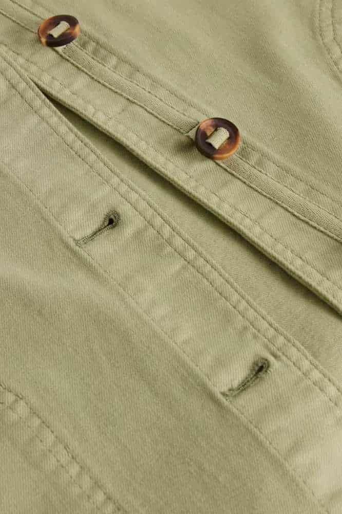 White Stuff Eden Denim Jacket Light Green - La Vie en Rose Damesmode