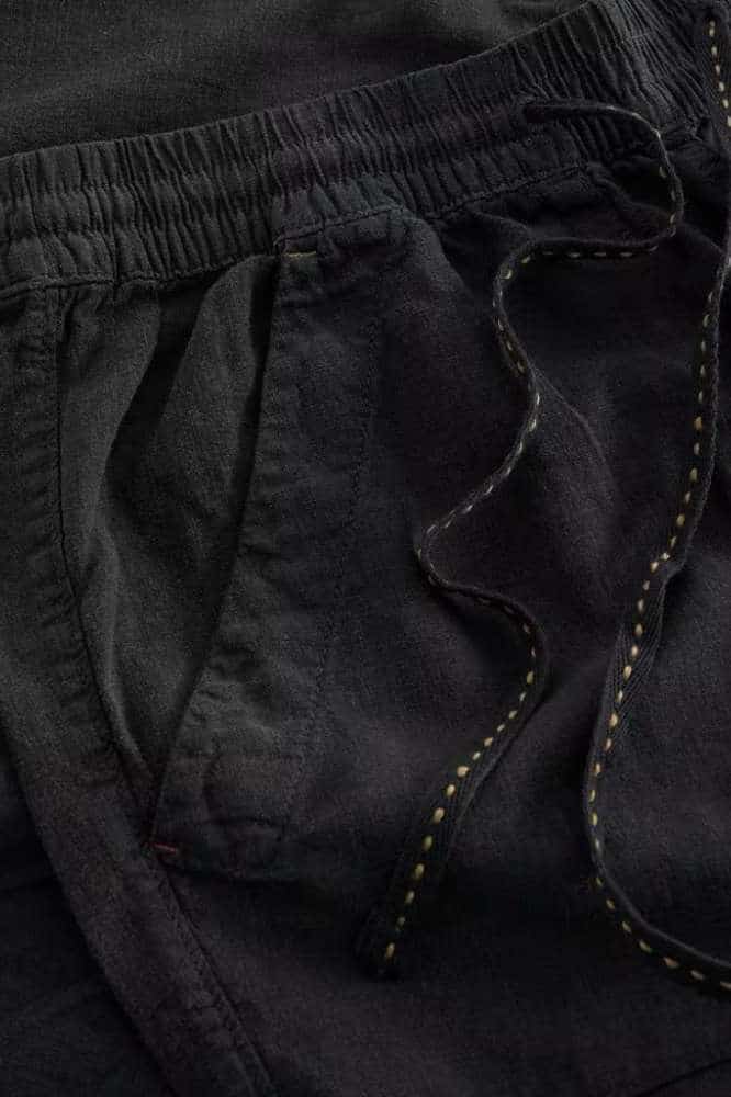 White Stuff Elle Linen Blend Trouser Black - La Vie en Rose Damesmode