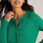 White Stuff Lulu Cardi Bright Green - La Vie en Rose Damesmode