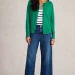 White Stuff Lulu Cardi Bright Green - La Vie en Rose Damesmode