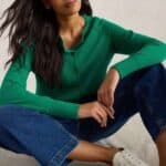 White Stuff Lulu Cardi Bright Green - La Vie en Rose Damesmode