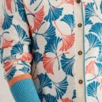 White Stuff Lulu Printed Cardi Natural Print - La Vie en Rose Damesmode