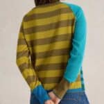 White Stuff Lulu Stripe Cardi Blue Multi - La Vie en Rose Damesmode