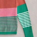 White Stuff Lulu Stripe Cardi Pink Multi - La Vie en Rose Damesmode