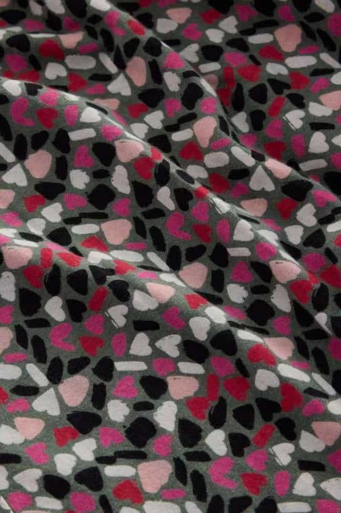 White Stuff Megan Jersey Dress Green Multi - La Vie en Rose Damesmode (1)