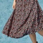 White Stuff Megan Jersey Dress Green Multi - La Vie en Rose Damesmode (1)