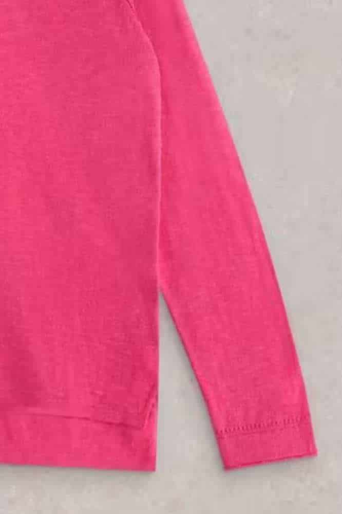 White Stuff Naria Jumper Bright Pink - La Vie en Rose Damesmode