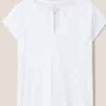 White Stuff Nelly Notch Tee Natural White- La Vie en Rose Damesmode