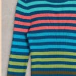 White Stuff Rib Stripe Jumper Blue Multi - La Vie en Rose Damesmode