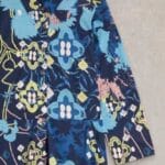 White Stuff Rua Jersey Shirt Dress Blue Print - La Vie en Rose Damesmode