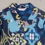 White Stuff Rua Jersey Shirt Dress Blue Print - La Vie en Rose Damesmode