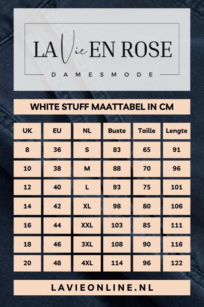 White Stuff Twister Chino Trouser Dark Navy - La Vie en Rose Damesmode