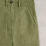 White Stuff Twister Chino Trouser Khaki Green - La Vie en Rose Damesmode