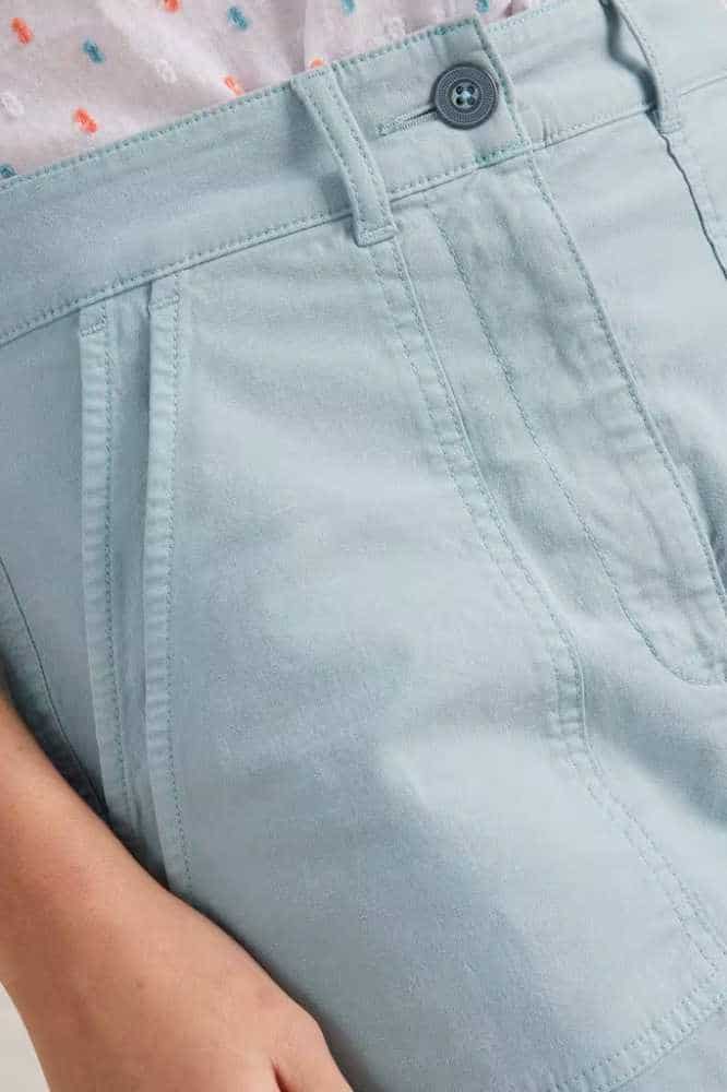 White Stuff Twister Chino Trouser Light Blue - La Vie en Rose Damesmode