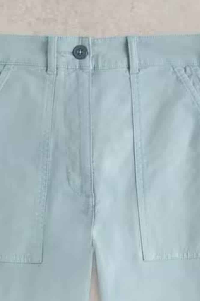 White Stuff Twister Chino Trouser Light Blue - La Vie en Rose Damesmode