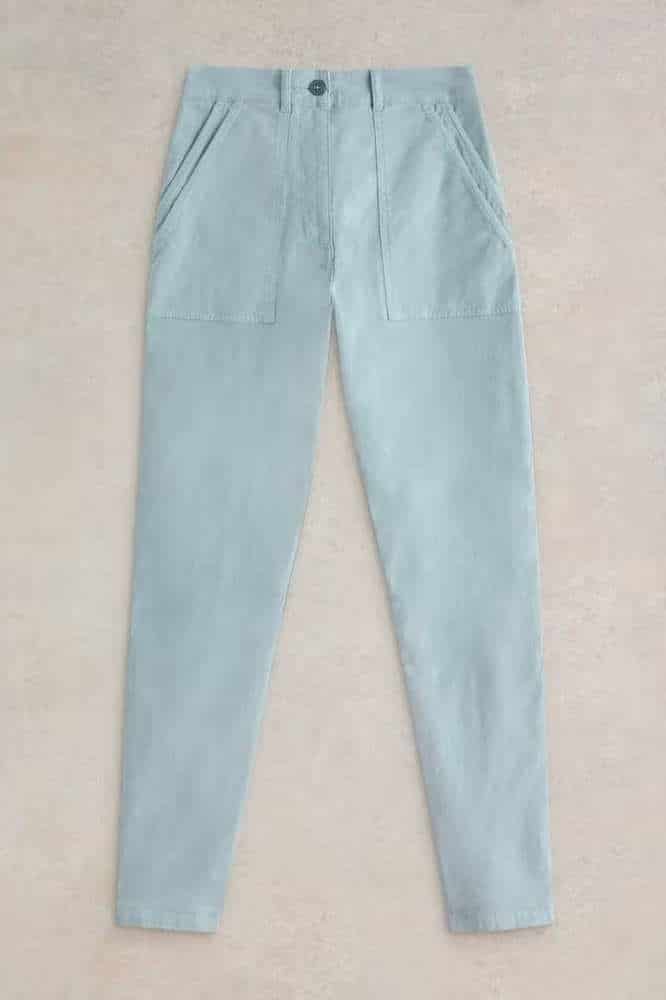 White Stuff Twister Chino Trouser Light Blue - La Vie en Rose Damesmode