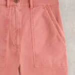 White Stuff Twister Chino Trouser Mid Red - La Vie en Rose Damesmode