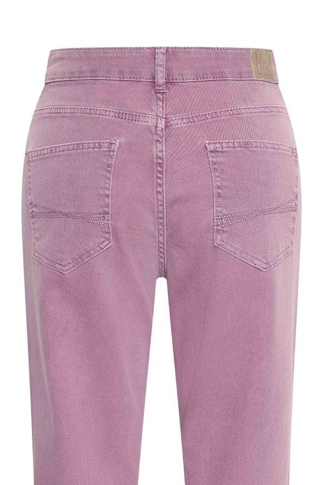 Cloud9 Jane Mum Jeans Cropped Berry - La Vie en Rose Damesmode