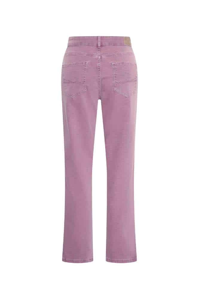 Cloud9 Jane Mum Jeans Cropped Berry - La Vie en Rose Damesmode